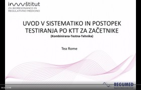 Postopek KTT testiranja
