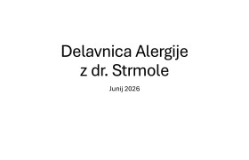 Delavnica Alergije z Dr.Strmole online 2. del junij 2026